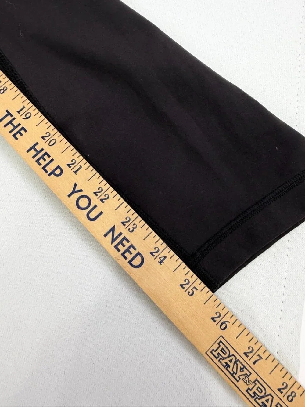 Lululemon‎ High Rise 7/8 Leggings Black Size 6